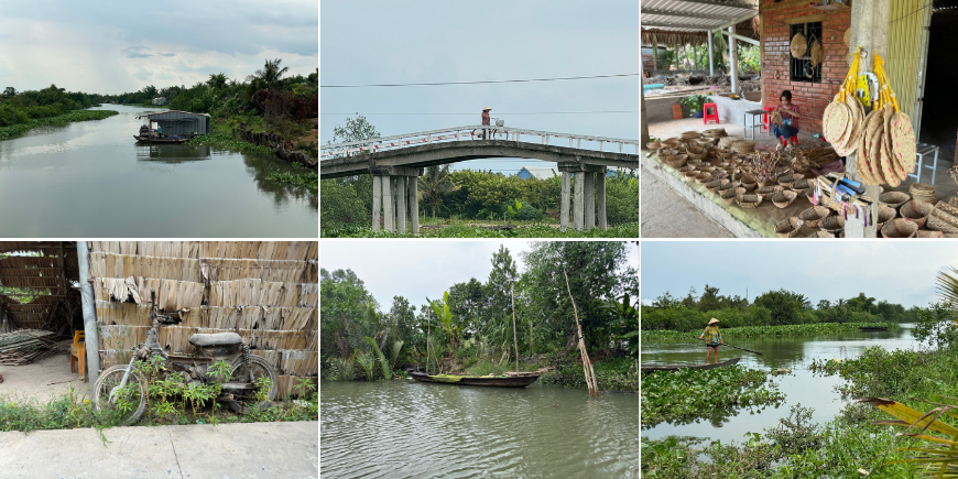 Wir sehen viele Einheimische auf unserem Spaziergang