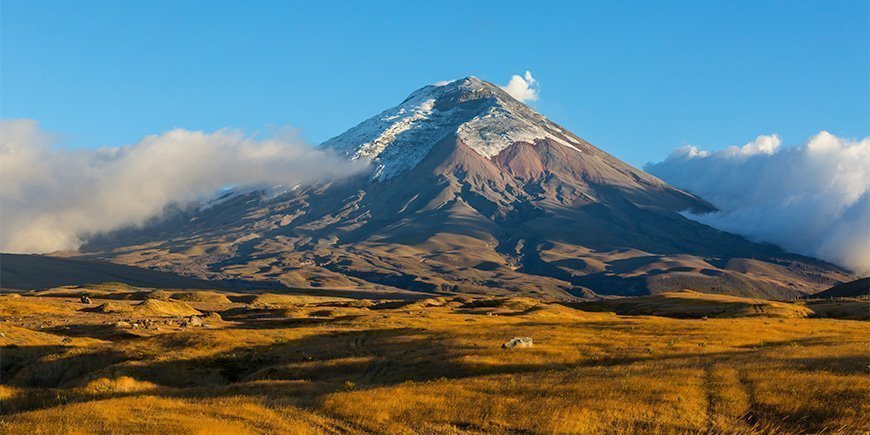 Vulkan Cotopaxi in Ecuador