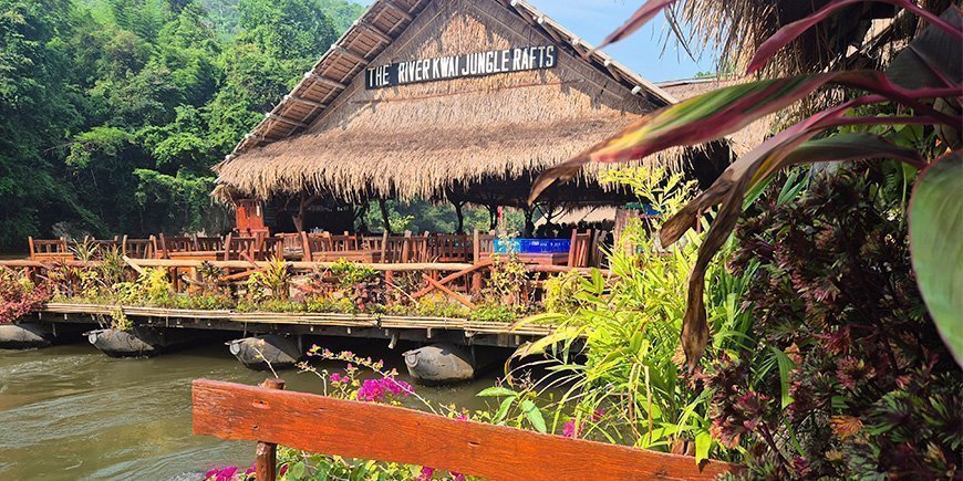 Fassade des River Kwai Jungle Rafts