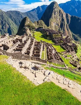 Blick auf Machu Picchu
