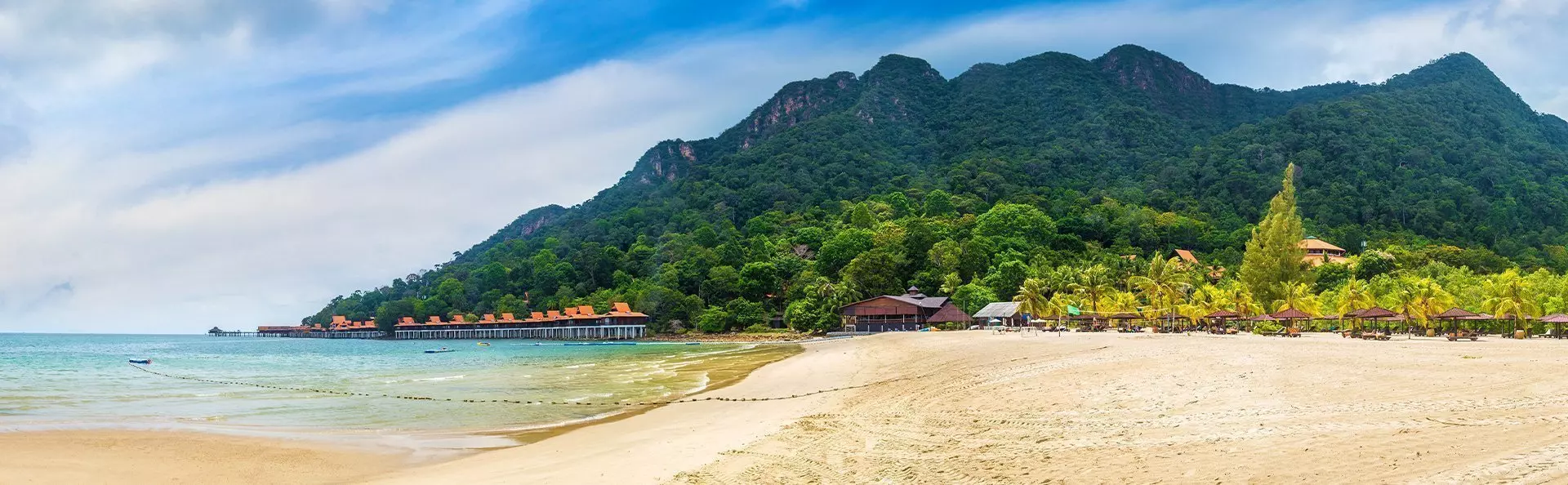 Pantai Kok Beach auf der Insel Langkawi in Malaysia