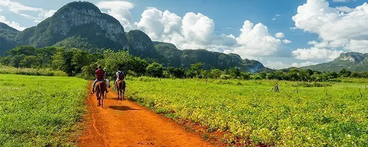 Reiten in Viñales, Kuba