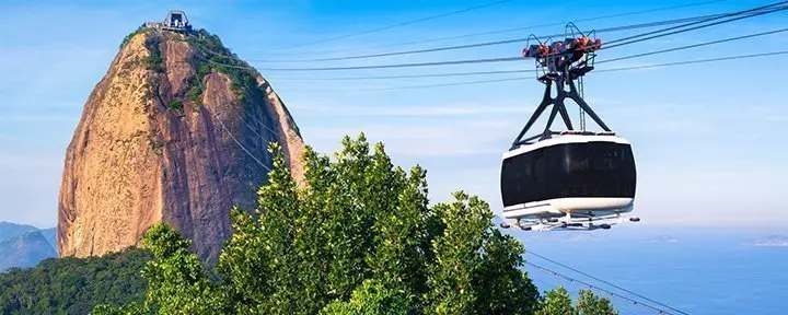 Seilbahn auf den Zuckerhut in Rio