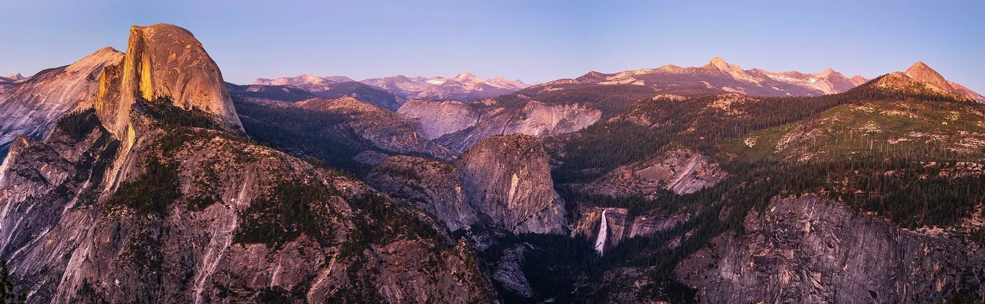 Panoramablick vom Yosemite National Park